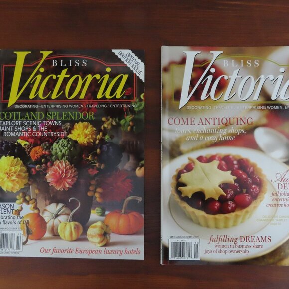 Lot of 7 Victoria Magazines Autumn Issues 2002/2008/2009/2011/2012/2013/2021 - Picture 3 of 16